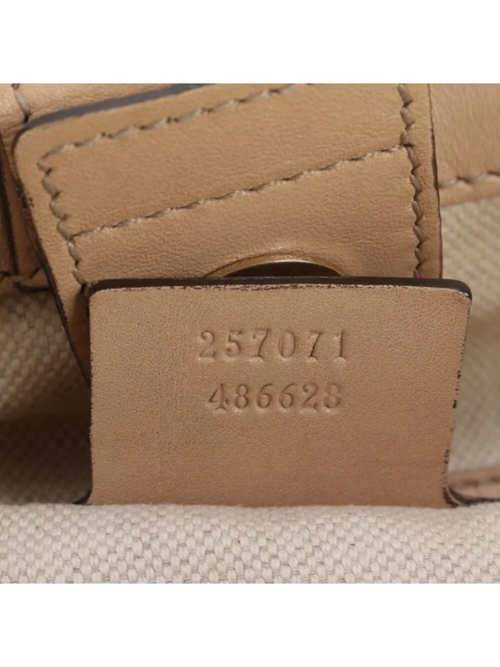 Gucci GG Canvas Brea Leather Tote Shoulder Pink - Picture 9 of 9